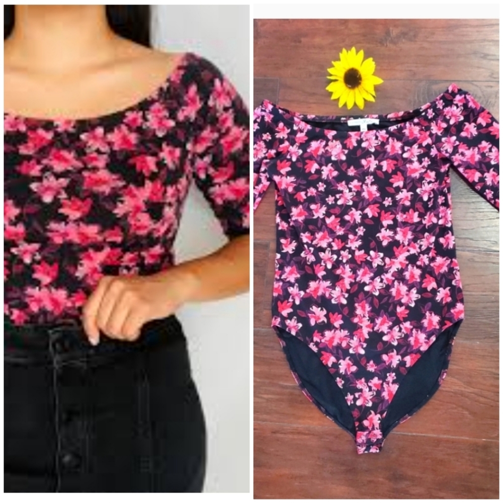 EXPRESS FLOWERS BODYSUIT ✨️✨️